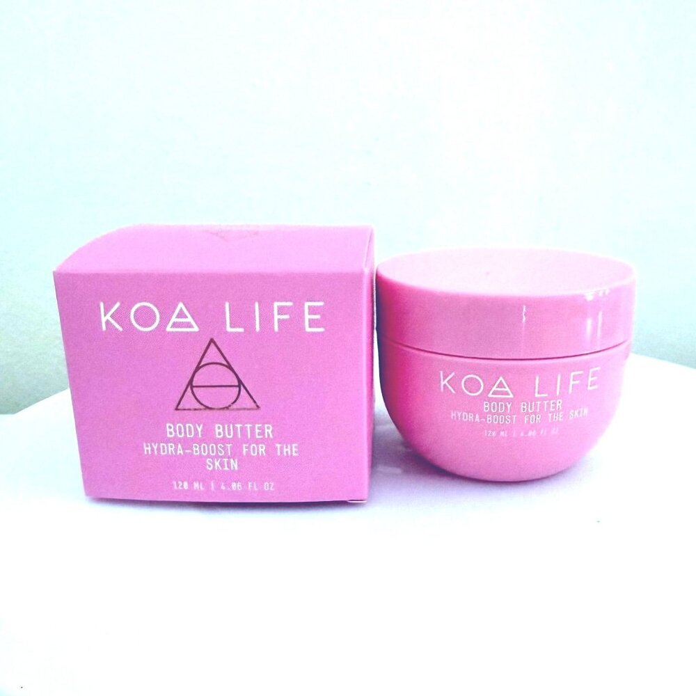 Koa Life Body Butter Hydra Boost For Skin Hydrate Restore Glow Vegan Shea Butter